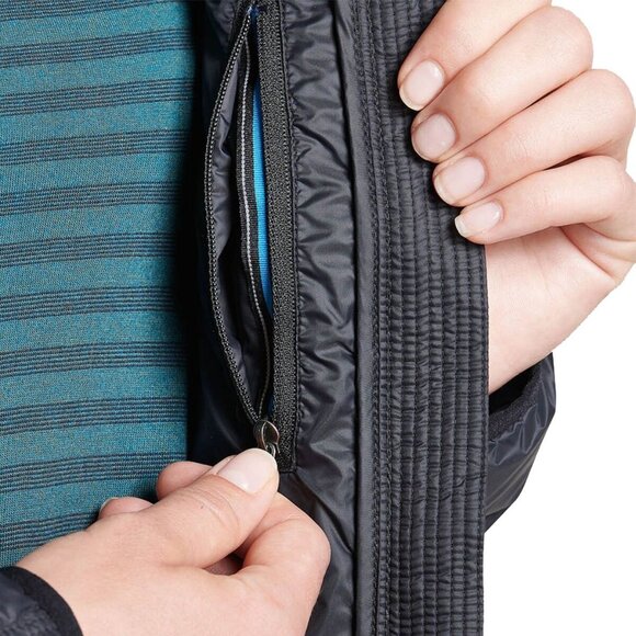 KUHL SPYFIRE WOMEN'S DOWN JACKET RAVEN (BLACK) SMALL RIPSTOP ABRASION RESISTANT - Picture 4 of 16